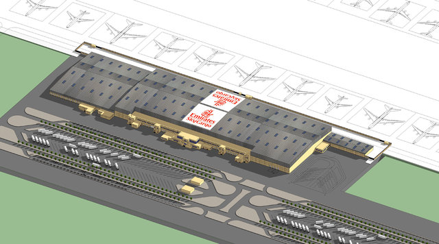 Nowy Terminal dla Emirates SkyCargo na Międzynarodowym Lotnisku Al Maktoum w Dubaju