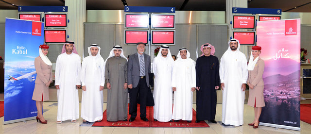 Linie Emirates lądują w Afganistanie