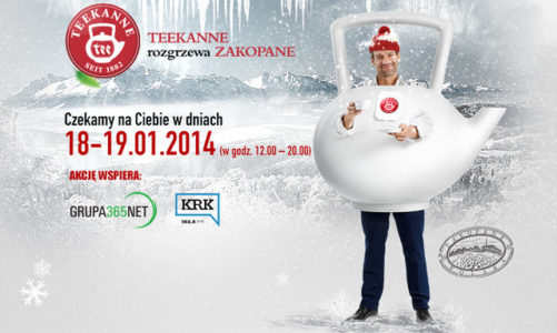 Do Zakopanego dotarła wyjątkowa dostawa. TEEKANNE rozda ćwierć miliona herbat.