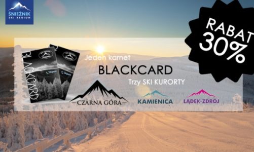 Promocja na jazdę w ośrodku Czarna Góra Resort