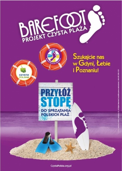 9 lipca - Światowy Dzień Barefoot Projekt Czysta Plaża! LIFESTYLE, Podróże - W tym roku obchodzimy 10-lecie międzynarodowego projektu Barefoot Beach Rescue Project, którego polską edycją jest Barefoot Projekt Czysta Plaża! Obchody tego międzynarodowego dnia odbędą się 9 lipca w aż 11 państwach!