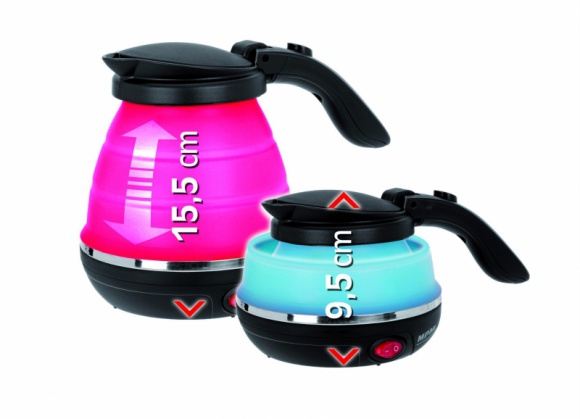 Niezbędny dla turysty LIFESTYLE, Podróże - Firma MPM odpowiadając na potrzeby swoich klientów prezentuje zupełnie nowy, składany czajnik turystyczny, model MCZ-73.