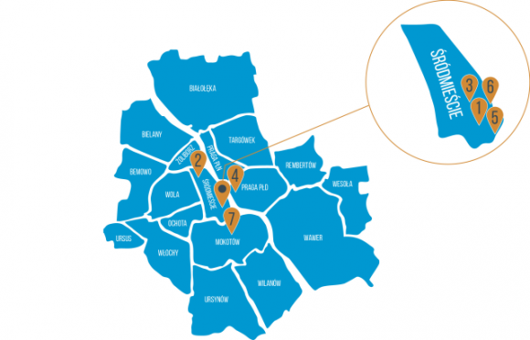 Fińskie miejsca w Warszawie