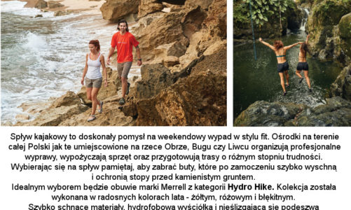 Merrell Hydro Hike, czyli weekend w stylu fit.