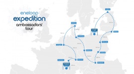 eneloop ambassadors’ tour – Polka rusza na trasę ekologicznej sztafety LIFESTYLE, Podróże - Ola Buszmak, mieszkanka Poznania, w zespole z Césarem Gonzálezem Cruzem z Meksyku, już w przyszłym tygodniu wyruszy na trasę 10. etapu eneloop ambassadors’ tour. W trakcie tej ekologicznej sztafety dwanaście 2-osobowych zespołów przemierza Europę w tygodniowych odcinkach.