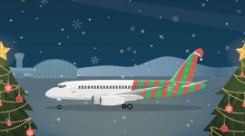 Linie lotnicze Świętego Mikołaja BIZNES, Lotnictwo - Niemal każdego tygodnia tej jesieni Skycop przeprowadzał ankiety, aby dowiedzieć się, jakie zmiany w podróżowaniu samolotami najbardziej uszczęśliwiłyby pasażerów.