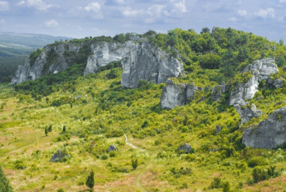 Z Jurajską na szlaku Jury Krakowsko - Częstochowskiej LIFESTYLE, Podróże - Za oknem wiosna. Rozkwitające pąki drzew zachęcają do wyjścia z domu i wyruszenia w świat. Najlepiej tam, gdzie czekają na nas piękne krajobrazy, rześkie powietrze, a woda jest czysta i zdrowa.
