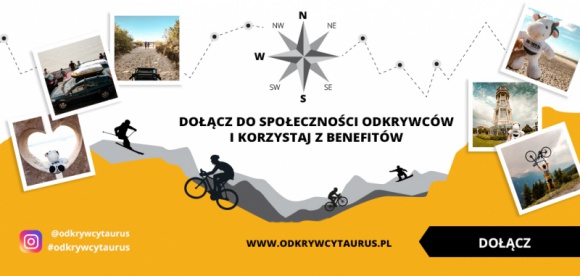 Odkrywcy Taurus – ruszyła nowa akcja promująca aktywny styl życia LIFESTYLE, Podróże - Taurus ruszył z nowym projektem dla aktywnych osób. W ramach programu Odkrywcy Taurus uczestnicy mogą liczyć na pakiet specjalnych korzyści.